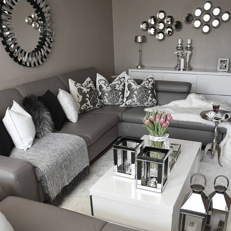 Aesthetic Room Color: 29+ Silver Interior Design, Furniture ...