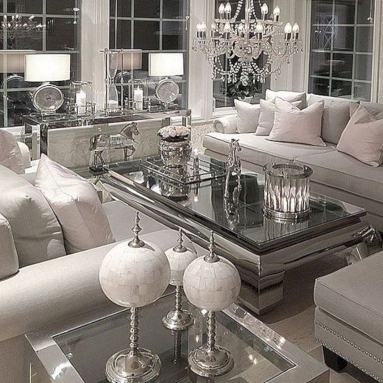 Aesthetic Room Color: 29+ Silver Interior Design, Furniture